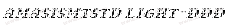 amasismtstd light字体转换 amasismtstd light字体转换